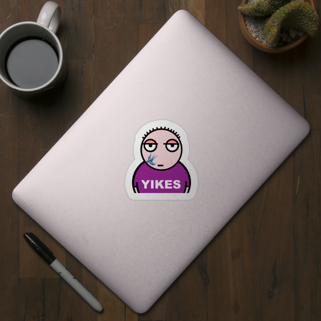 Yikes by Cheeky Greetings